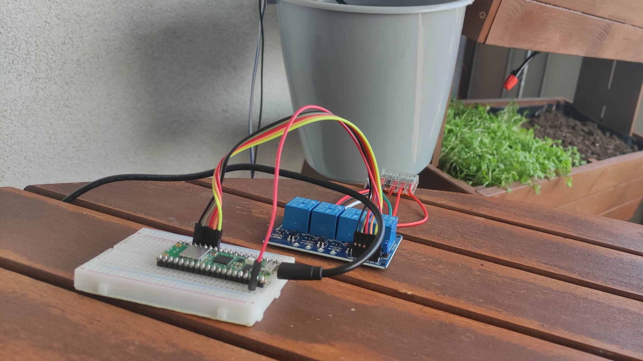 PflanzenBewässerung mit einem Raspberry Pi Pico W Joe 703